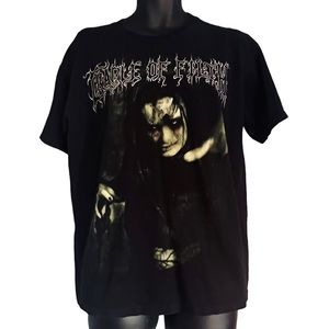 Cradle of Filth RARE VINTAGE USA VIP Tour Concert 2007 T-Shirt Black Size Large